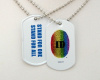 Exclusive PrideID/GLAAD Inspired Dog Tag